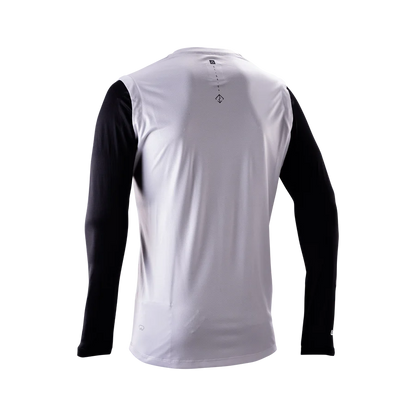 Maillot LEATT MTB GRAVITY 2.0 Mangas Largas Blanco/Negro