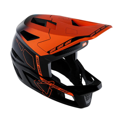 Casco MTB LEATT MTB GRAVITY 6.0 CARBON Glow Negro/Naranja
