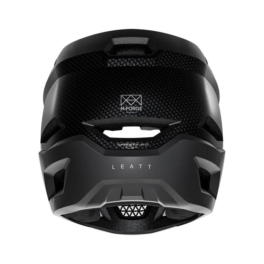 LEATT GRAVITY 6.0 CARBON STEALTH Casco MTB Negro/Gris