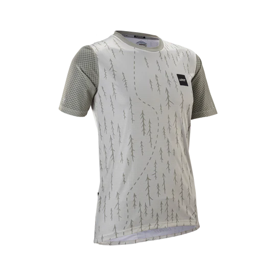 Maillot LEATT MTB TRAIL 3.0 Mujer manga corta Blanco