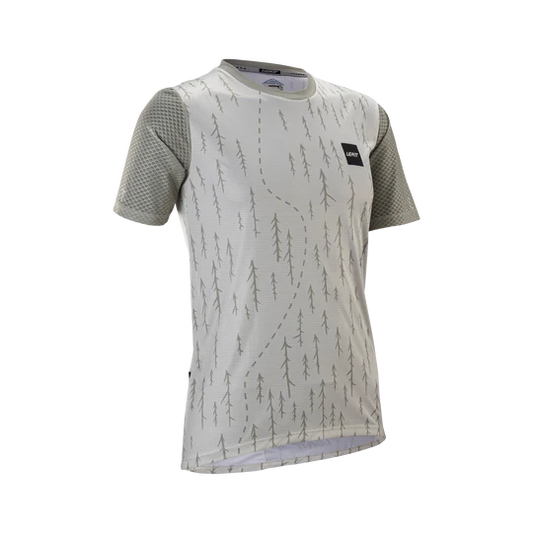 Maillot LEATT MTB TRAIL 3.0 Mujer manga corta Blanco