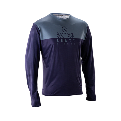Camiseta LEATT MTB TRAIL 3.0 Manga Larga Azul