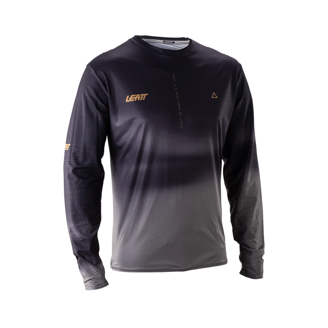 Maillot LEATT MTB TRAIL 3.0 Manga Larga Negro