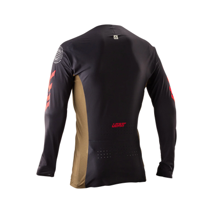 Maillot LEATT MTB GRAVITY 5.0 Mangas Largas Marrón