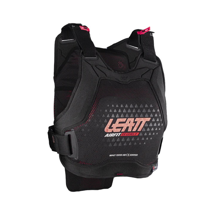LEATT 3DF AIRFIT LITE EVO Peto de protección para mujer Negro