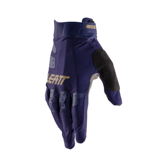LEATT MTB 2.0 X-FLOW STEALTH Guantes Azul