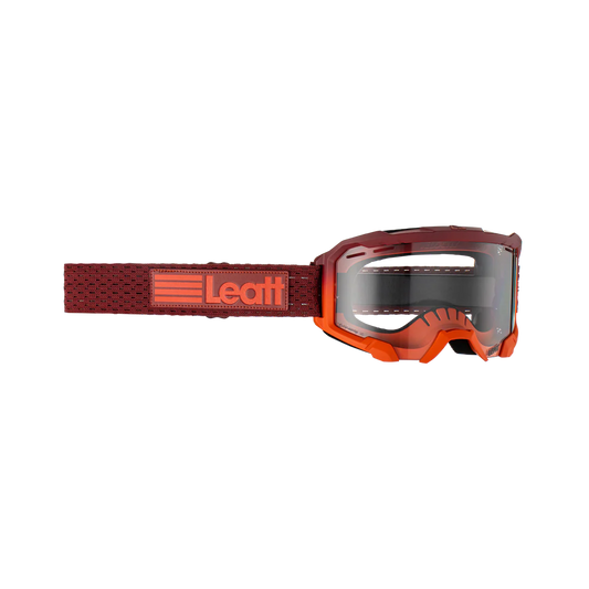 Máscara LEATT VELOCITY 4.0 MTB FLAME Orange CLEAR 83 VLT