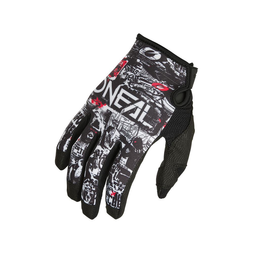 Guantes O'NEAL MAYHEM ATTACK Negro/Blanco