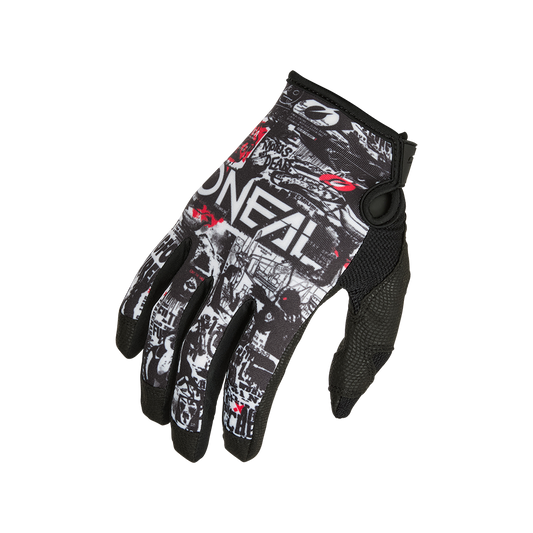 Guantes O'NEAL MAYHEM ATTACK Negro/Blanco