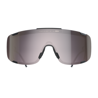 Gafas POC DEVOUR MID + Negro Cristal Clarity Road Sunny Silver