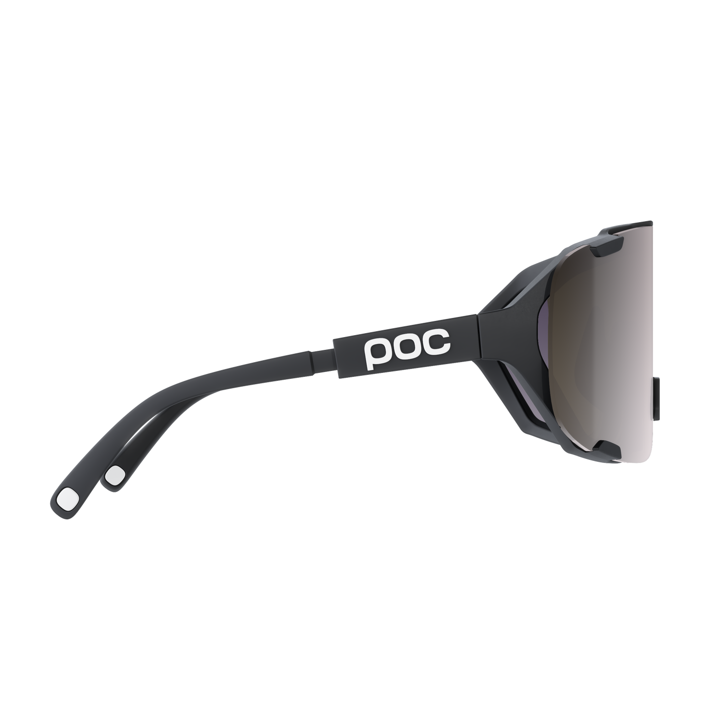 Máscara POC DEVOUR MID + Lente Black Clarity Road/Sunny Silver