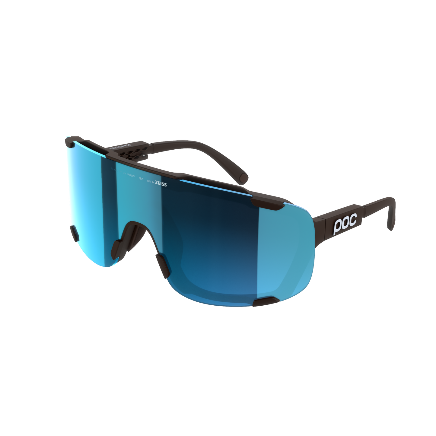 POC DEVOUR MID Marrón Gafas Claridad Lente Universal