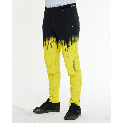 Pantalón DHARCO GRAVITY ACID RAIN Negro/Amarillo