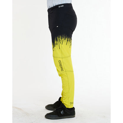 Pantalón DHARCO GRAVITY ACID RAIN Negro/Amarillo