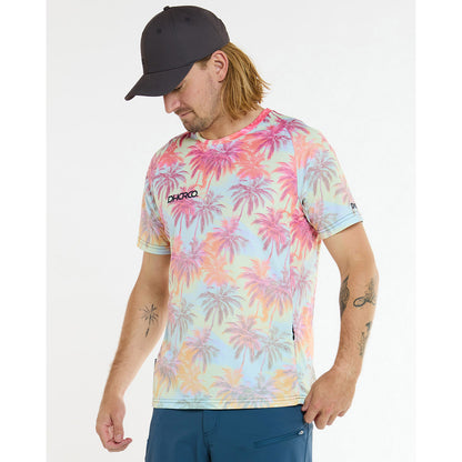 Maillot DHARCO HIGHBALL Mangas Cortas Rosa/Azul