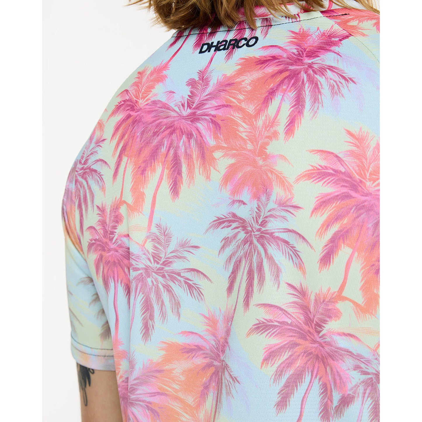 Maillot de manga corta DHARCO HIGHBALL Rosa/Azul