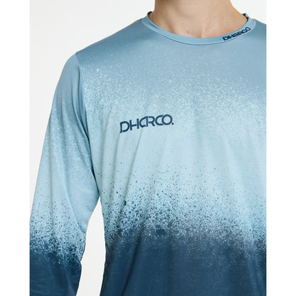 Maillot DHARCO RACE NU WAVE Mangas Largas Azul
