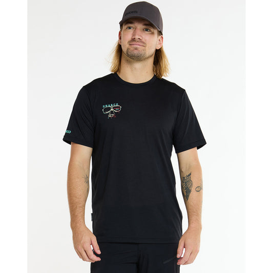 DHARCO EDDIE Camiseta manga corta TECH TEE Negro