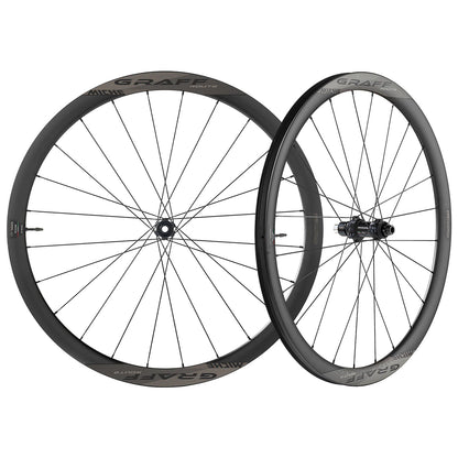 Par de Ruedas MICHE GRAFF CARBONO DISC Tubeless Ready (Center Lock)