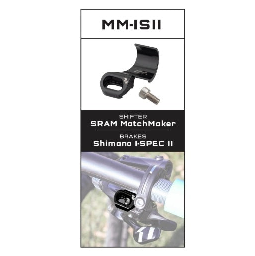 WOLF TOOTH ShiftMount MM-ISII Adaptador para montaje de cambio SRAM MatchMaker X > Freno Shimano I-SPEC II