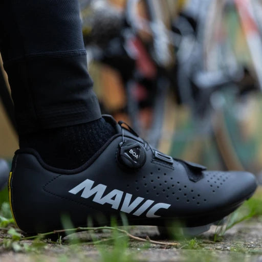 Zapatillas de carretera MAVIC COSMIC BOA Negro/Blanco