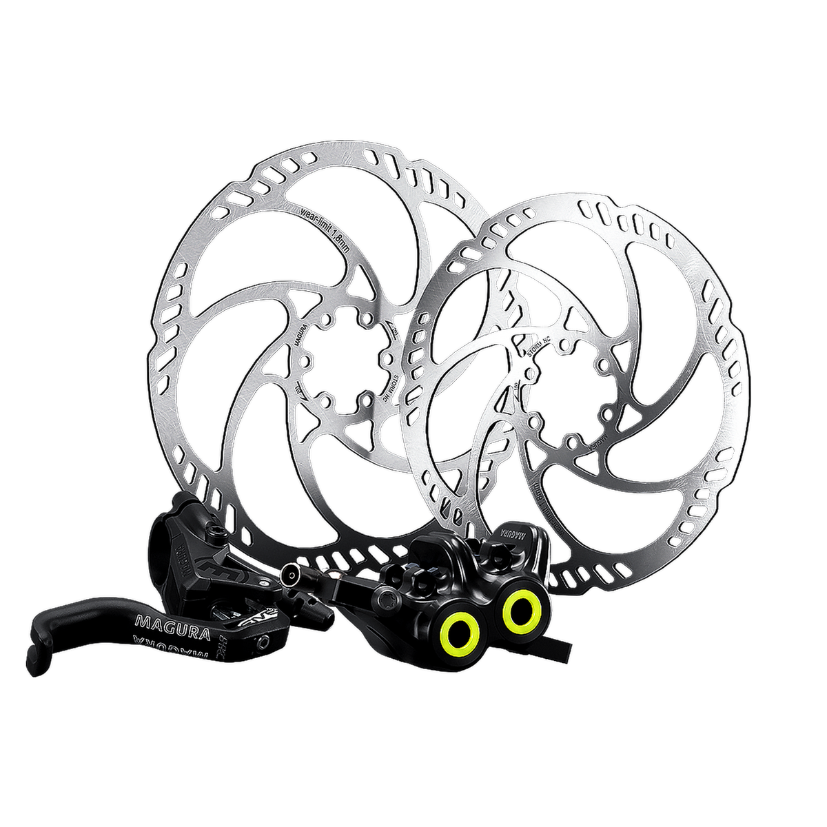 Par de Frenos de Disco Magura MT5 Pro Storm HC 203/180mm