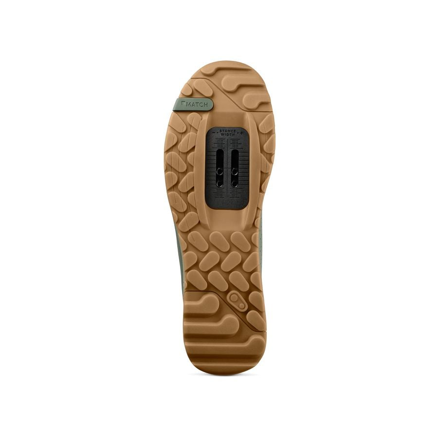 Zapatillas MTB CRANKBROTHERS MALLET TRAIL SPEED LACE CLIP Verde/Arena