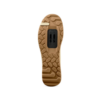 Zapatillas de MTB CRANKBROTHERS MALLET TRAIL SPEED LACE CLIP verdes/arena — suela