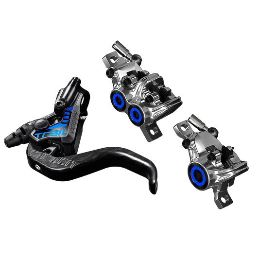 Par de Frenos de Disco Magura MT Trail SL (sin disco) Negro/Cromo