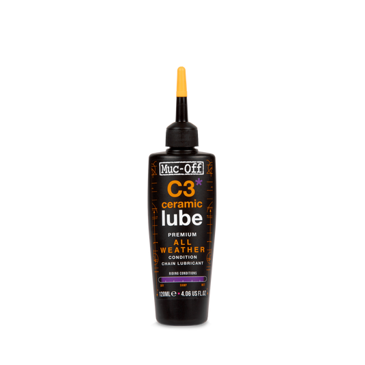 Lubricante cerámico para todas las condiciones MUC-OFF C3 ALL WEATHER CERAMIC (120 ml)