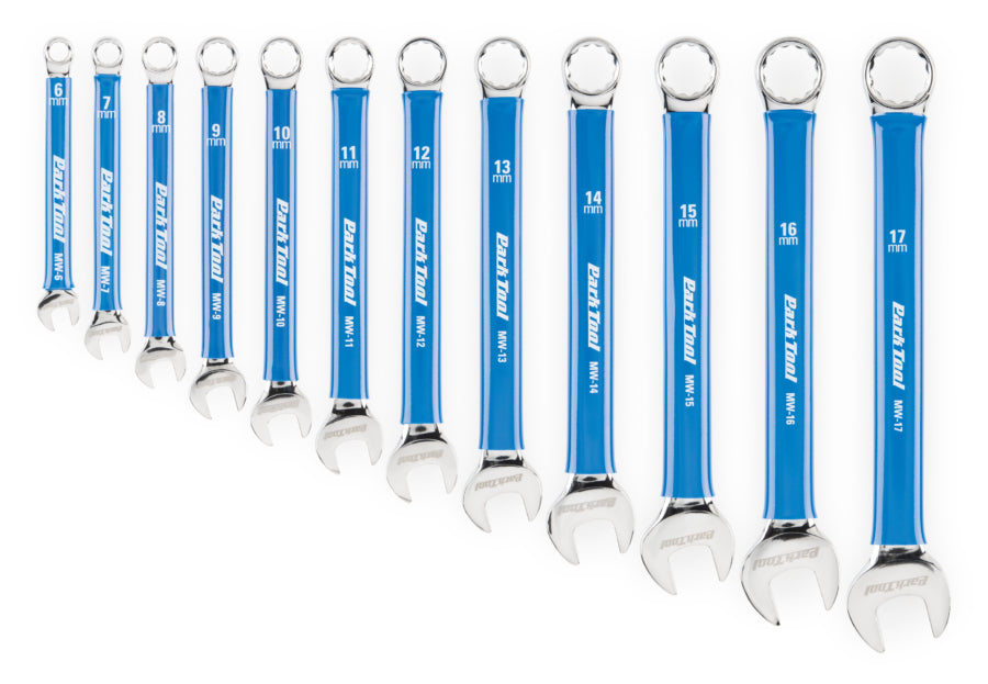 Llaves combinadas Park Tool MW: contenido del juego completo