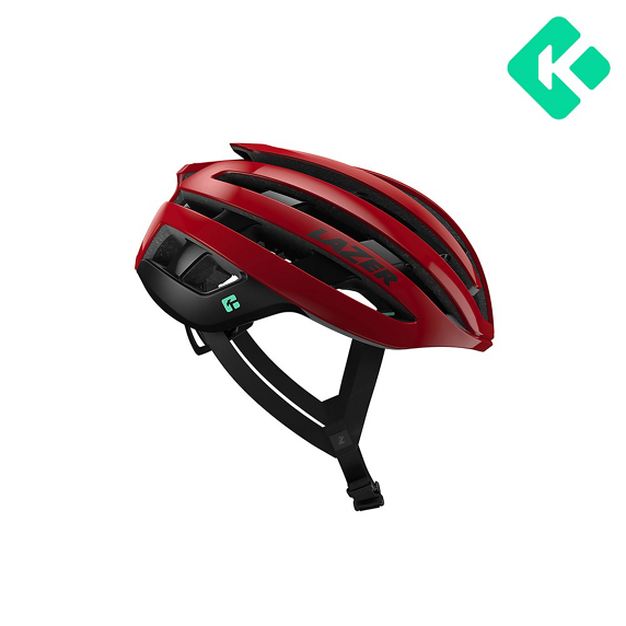 LAZER Z1 KINETICORE Casco Carretera Rojo Metálico