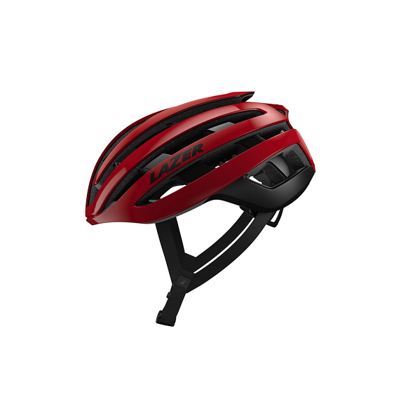 LAZER Z1 KINETICORE Casco Carretera Rojo Metálico