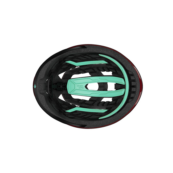 LAZER Z1 KINETICORE Casco Carretera Rojo Metálico