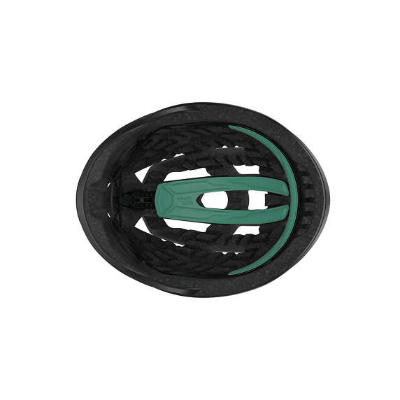 Casco de carretera LAZER Z1 KINECTICORE UYH blanco y negro + LED