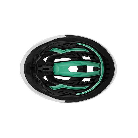Casco de carretera LAZER Z1 KINECTICORE UYH blanco mate + LED