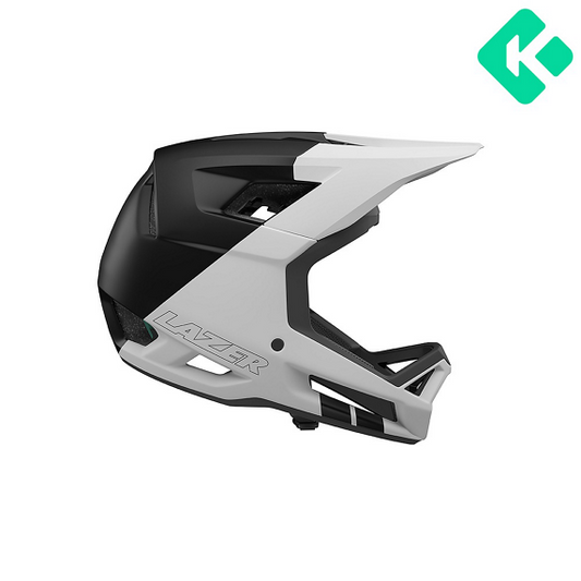 Casco MTB LAZER CAGE KINETICORE Negro Blanco