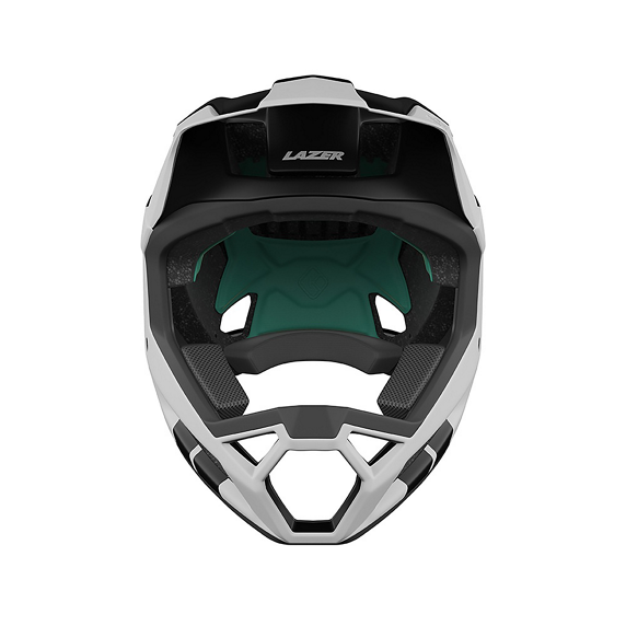 Casco MTB LAZER CAGE KINETICORE Negro Blanco