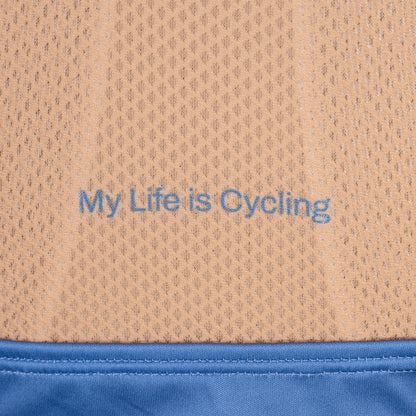 Maillot PROBIKESHOP By CHEF DE FILE Mangas Cortas Beige