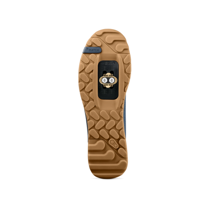 Zapatillas de MTB CRANKBROTHERS MALLET TRAIL LACE CLIP Azul/Goma — suela con cala