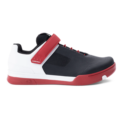 Zapatillas de MTB CRANKBROTHERS MALLET SPEED LACE CLIP CLASSICS EDITION negras/rojas