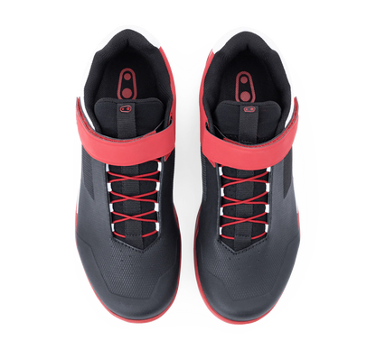Zapatillas MTB CRANKBROTHERS MALLET SPEED LACE CLIP CLASSICS EDITION Negro/Rojo