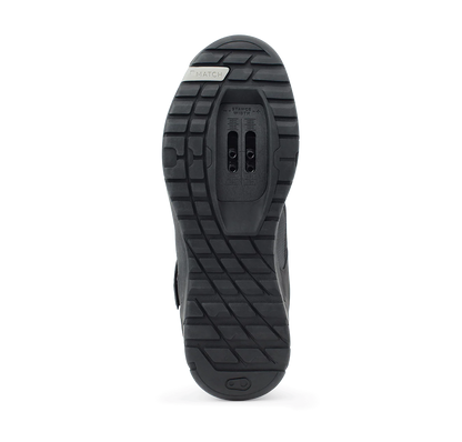 Zapatillas MTB CRANKBROTHERS MALLET ENDURO SPEED LACE CLIP-IN Negro/Plata