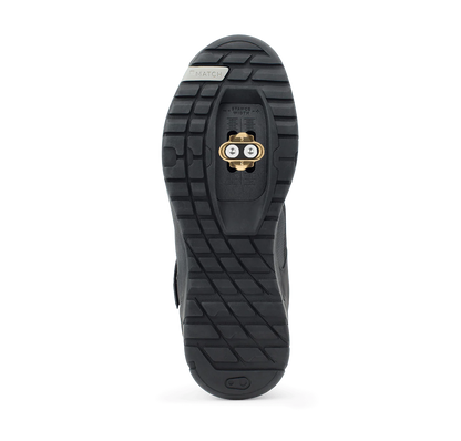 Zapatillas MTB CRANKBROTHERS MALLET ENDURO SPEED LACE CLIP-IN Negro/Plata