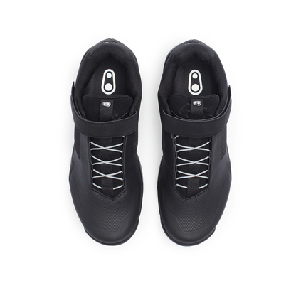 Zapatillas MTB CRANKBROTHERS MALLET ENDURO SPEED LACE CLIP-IN Negro/Plata