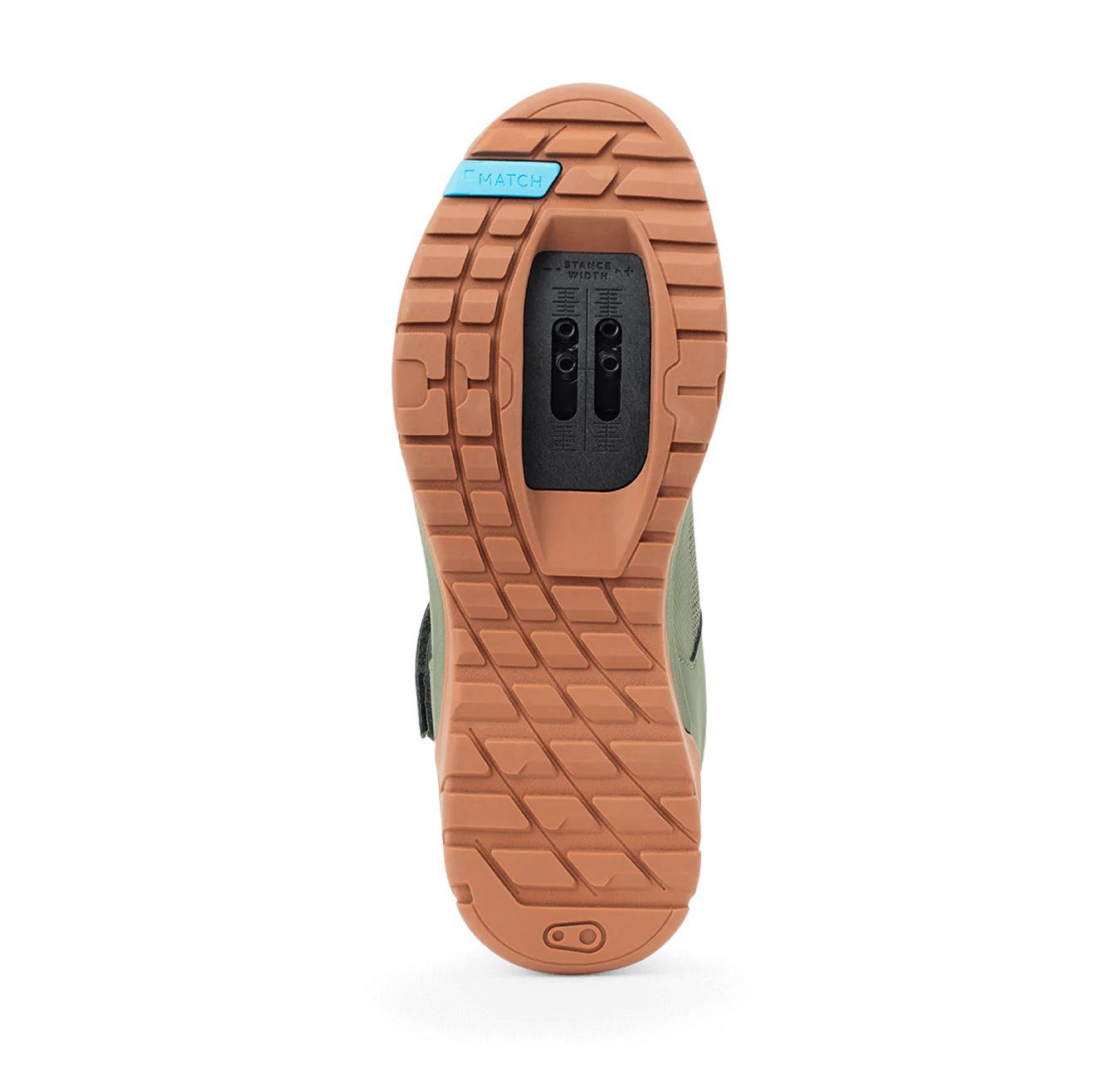 Zapatillas MTB CRANKBROTHERS MALLET ENDURO SPEED LACE CLIP-IN Verde/Azul