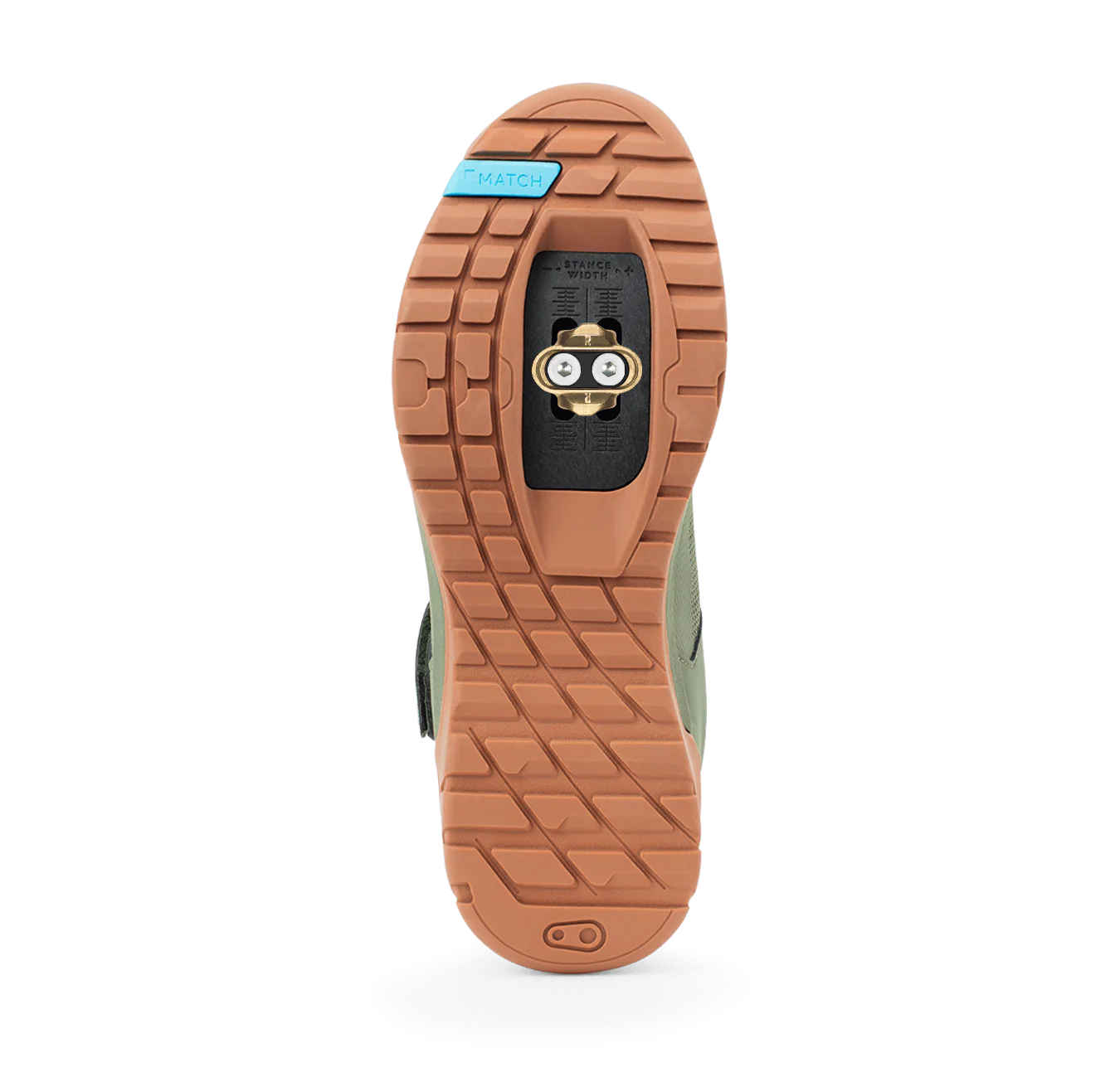 Zapatillas MTB CRANKBROTHERS MALLET ENDURO SPEED LACE CLIP-IN Verde/Azul