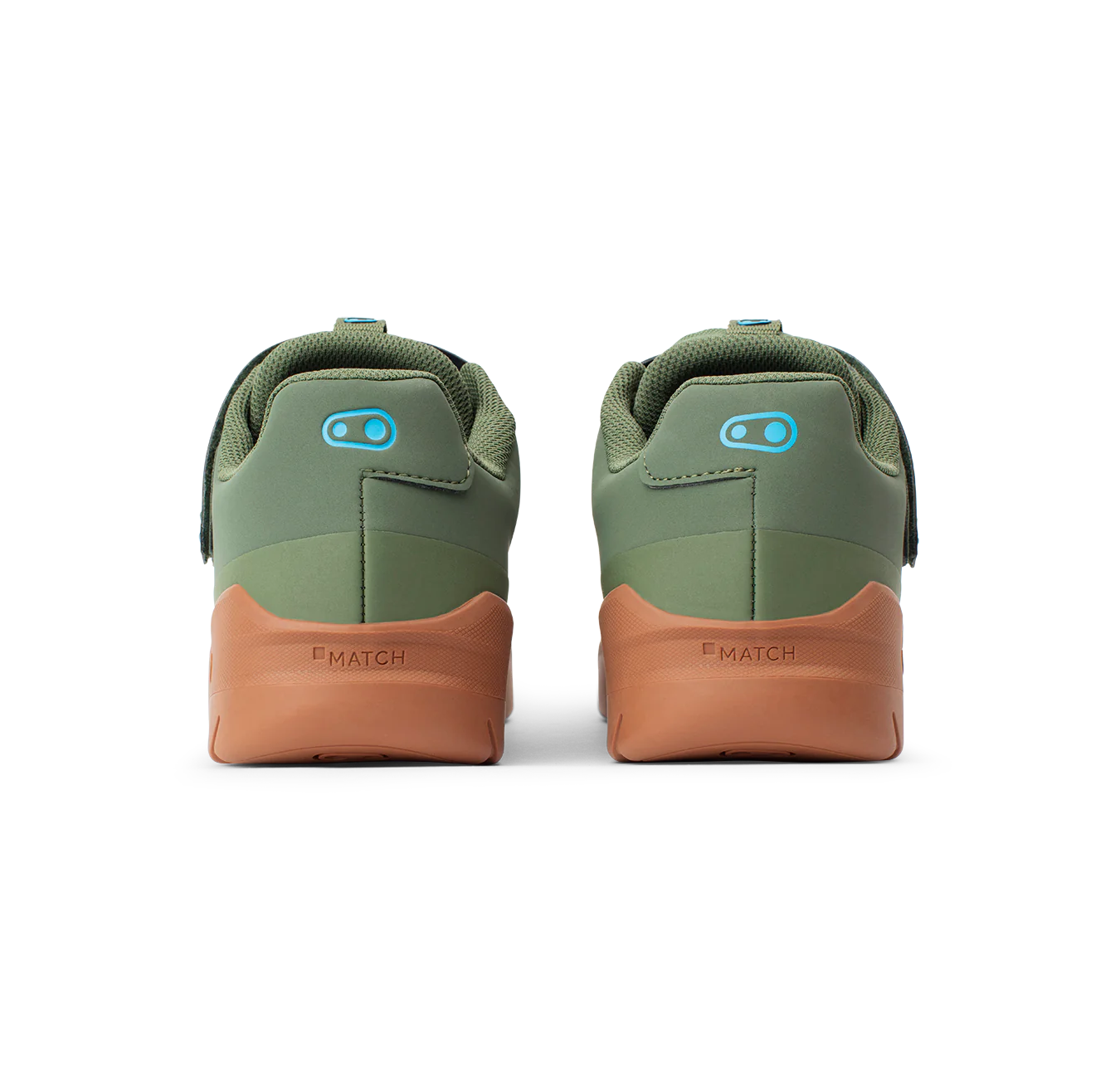 Zapatillas MTB CRANKBROTHERS MALLET ENDURO SPEED LACE CLIP-IN Verde/Azul