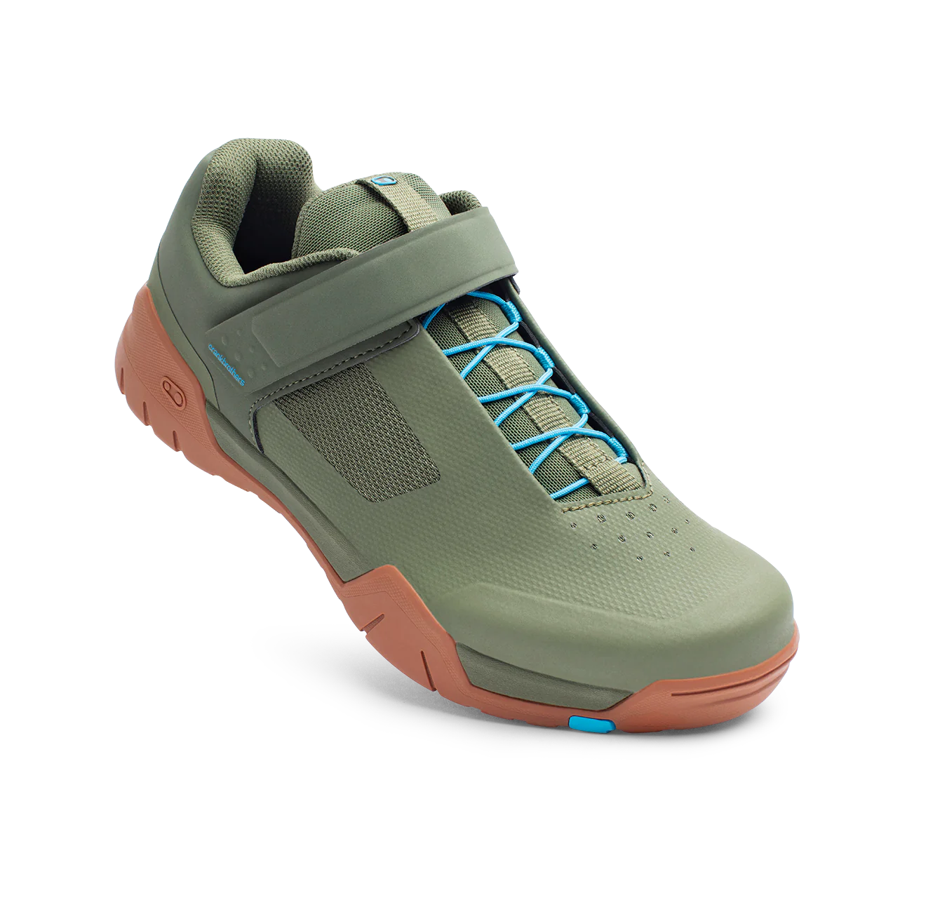 Zapatillas MTB CRANKBROTHERS MALLET ENDURO SPEED LACE CLIP-IN Verde/Azul