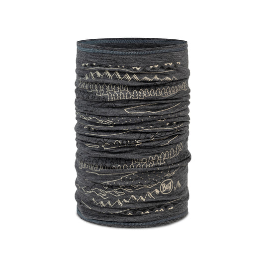 BUFF MERINO LIGHTWEIGHT PRINT Gargantilla Gris